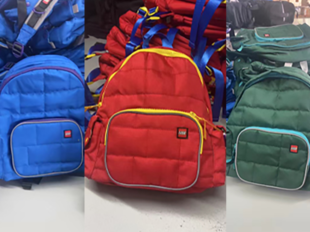 定制兒童背包，與客戶品牌理念相契合